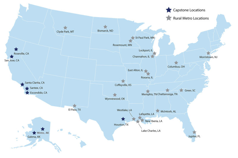 Locations | Capstone